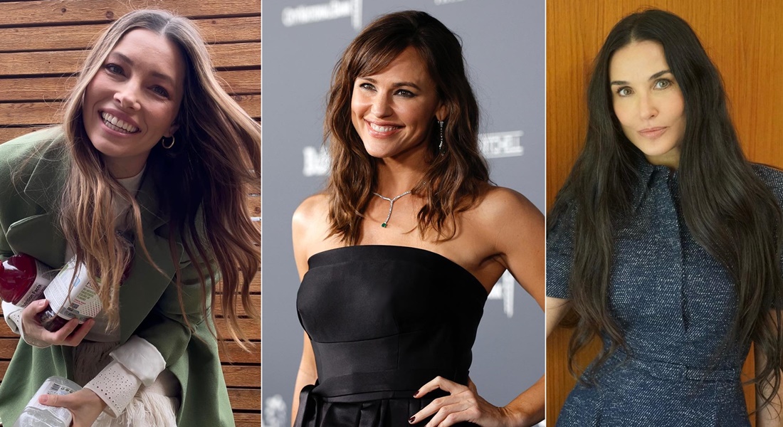 Jessica Biel, Jennifer Garner, Demi Moore