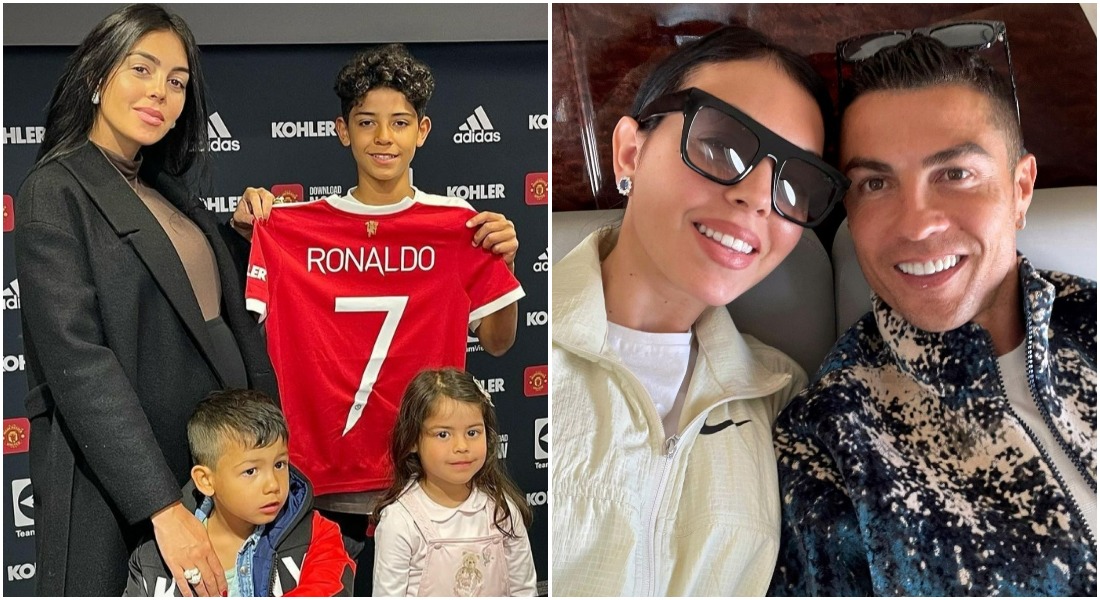 Cristiano Ronaldo a Georgina Rodríguez