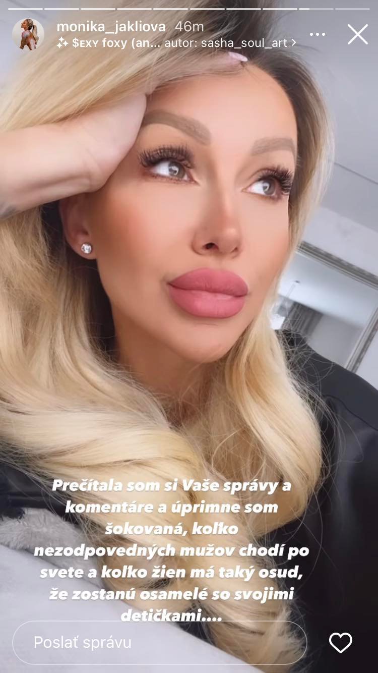 Monika Jákliová Instagram
