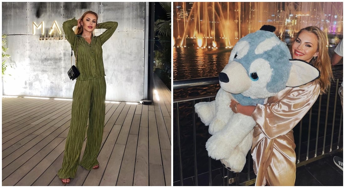 Jana Hrmová v Dubaji
