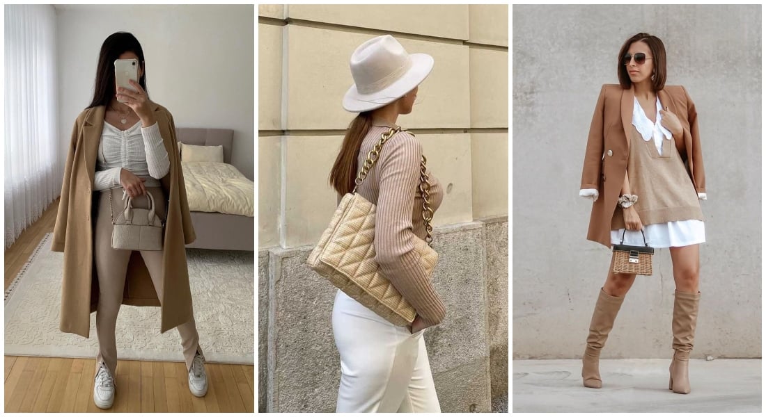 Ženy v nude outfitoch