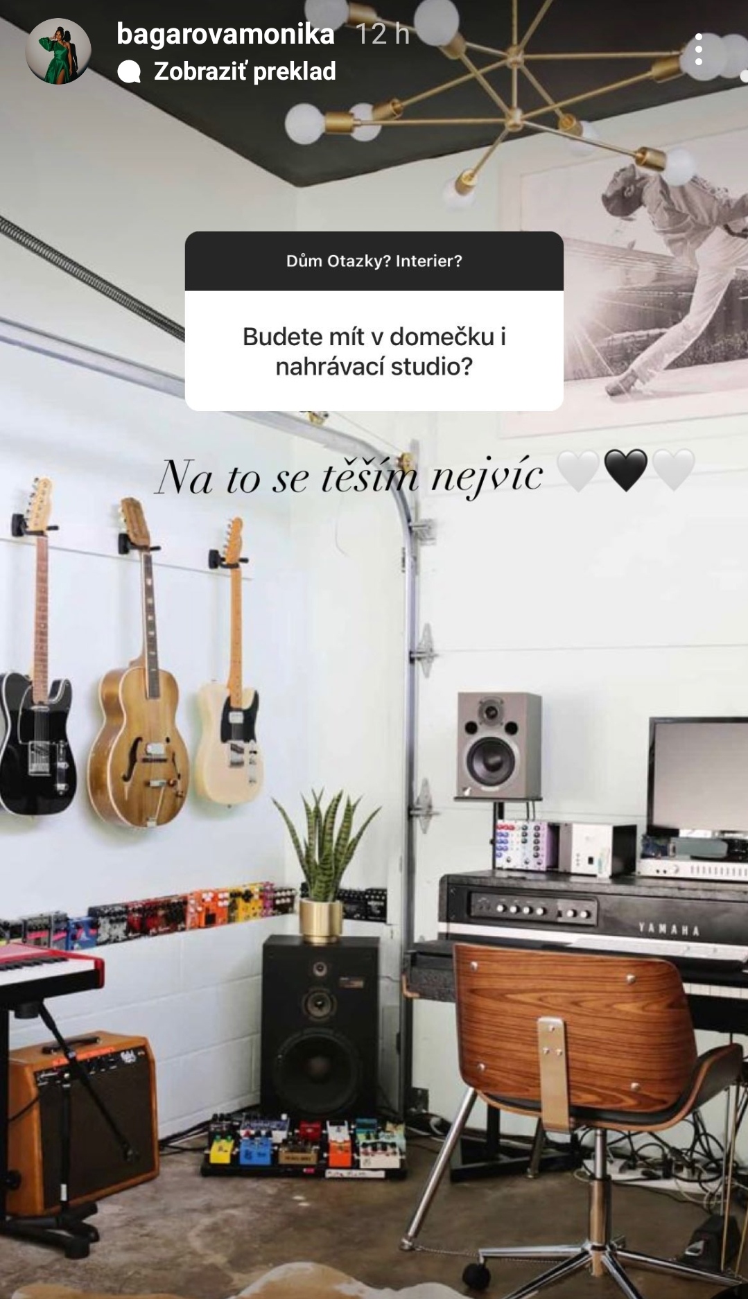 nahrávacie štúdio moniky bagárovej