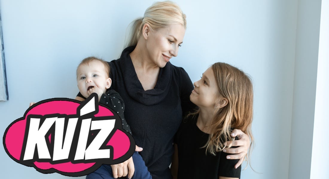 Žena s dvoma deťmi