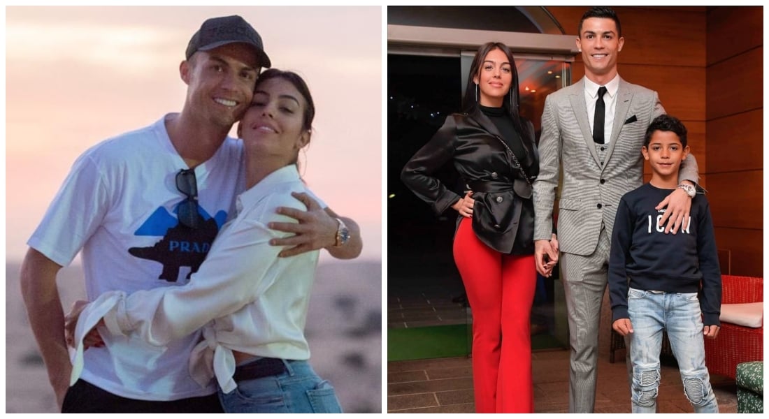 Cristiano s rodinou