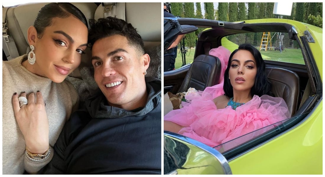 Georgina Rodríguez a Cristiano Ronaldo