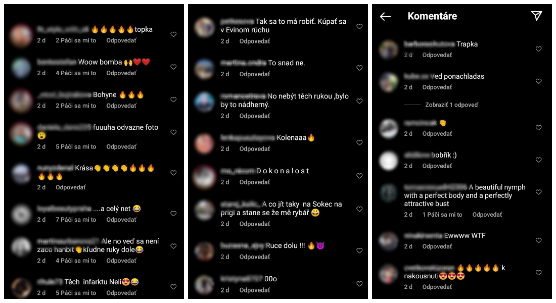 Komentáre Nely Slovákovej
