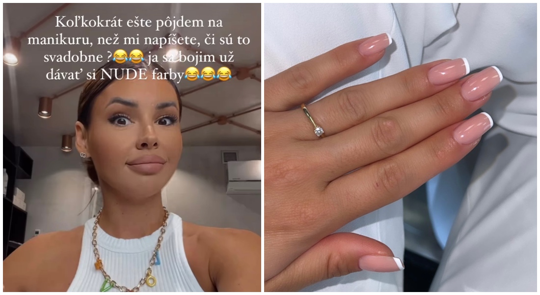 Lucia zvolila francúzsku manikúru