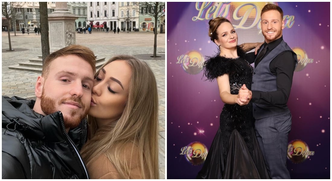 Vilém Šír so svojimi partnerkami