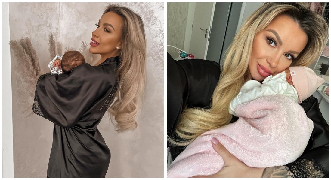 Monika Jákliová na párty