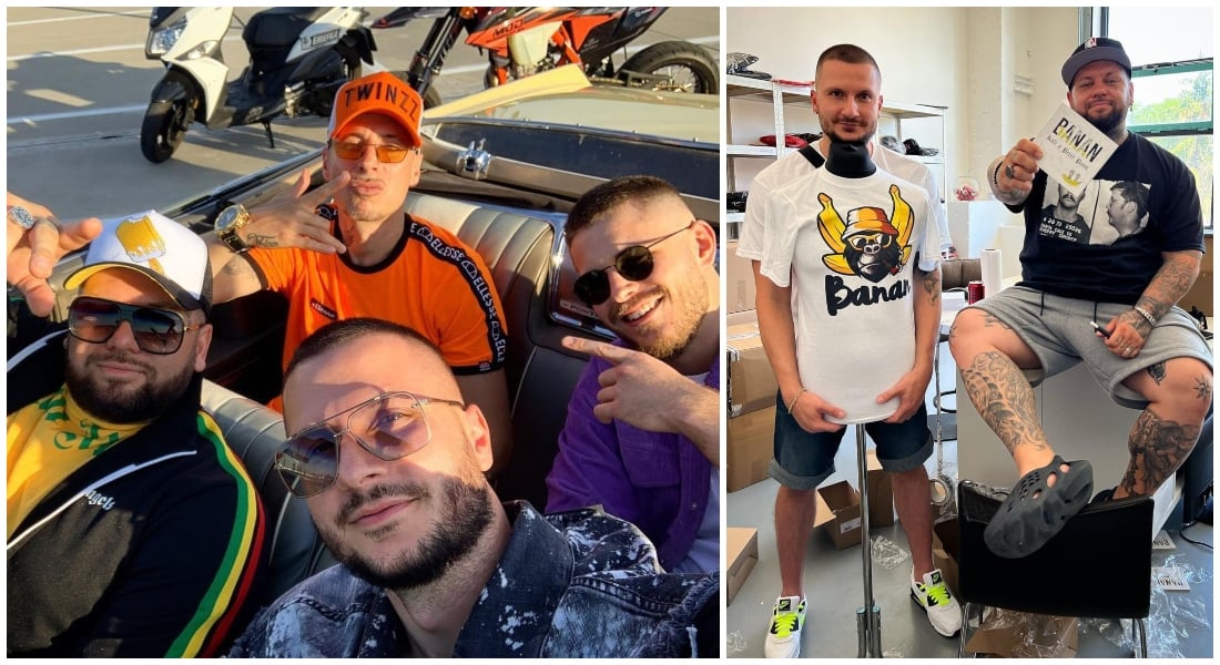 Známy umelec Peter Pann a slovenskí raperi