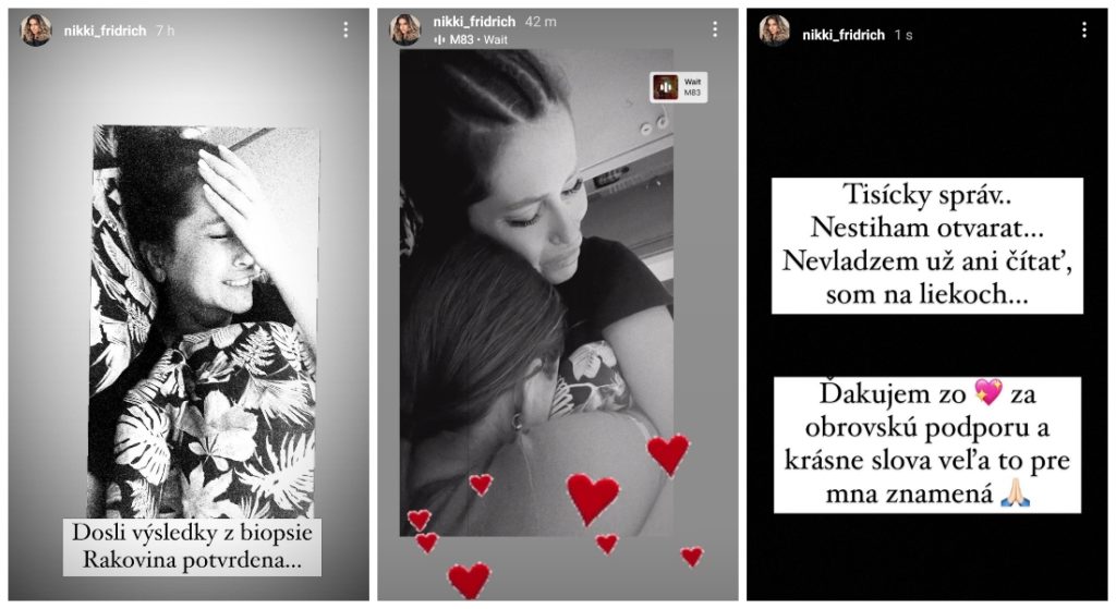 Niki zistili rakovinu