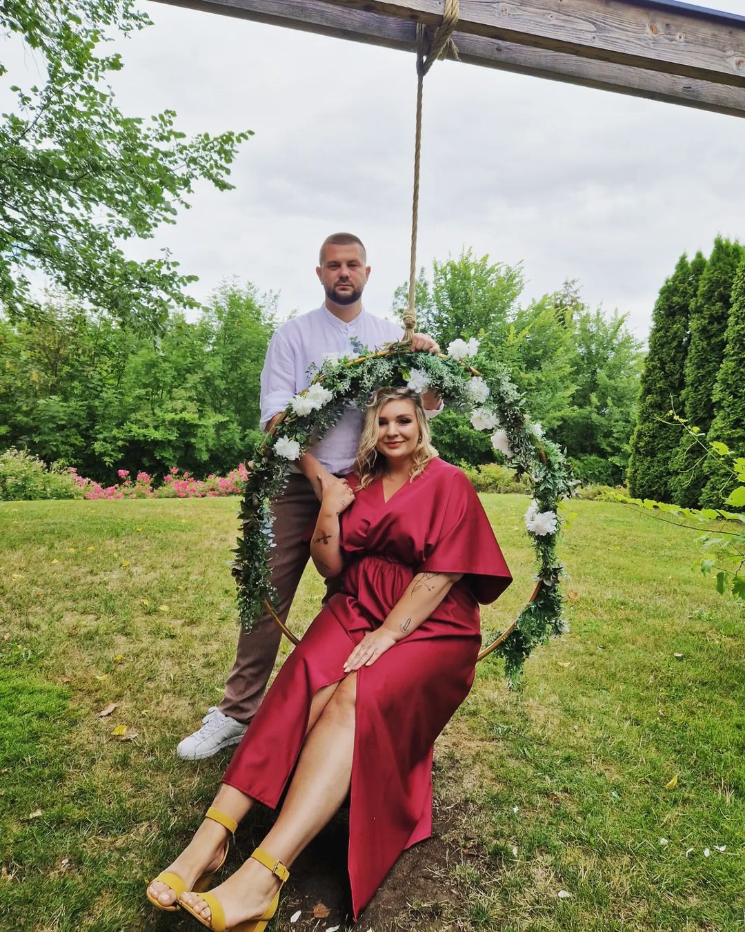 Simona a Joe Trendy na svadbe
