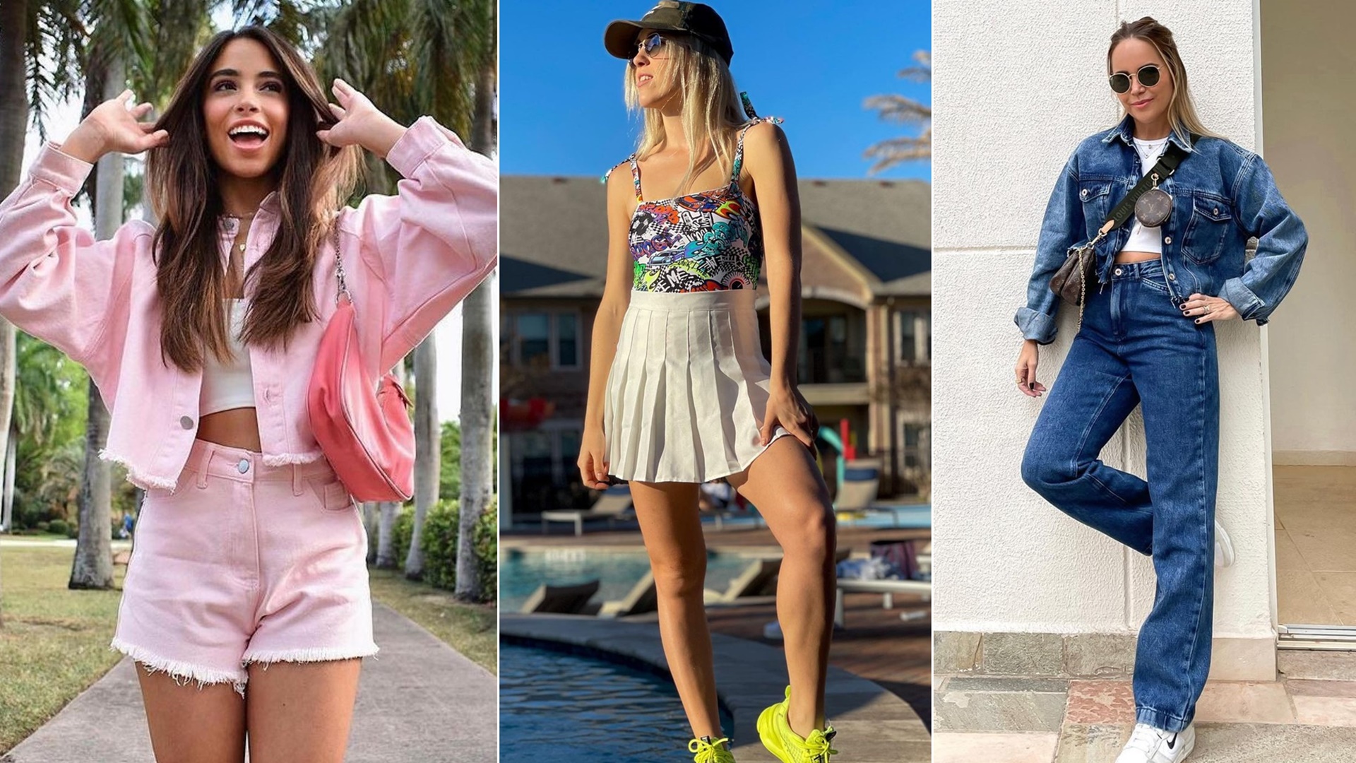 Letné trendy outfity