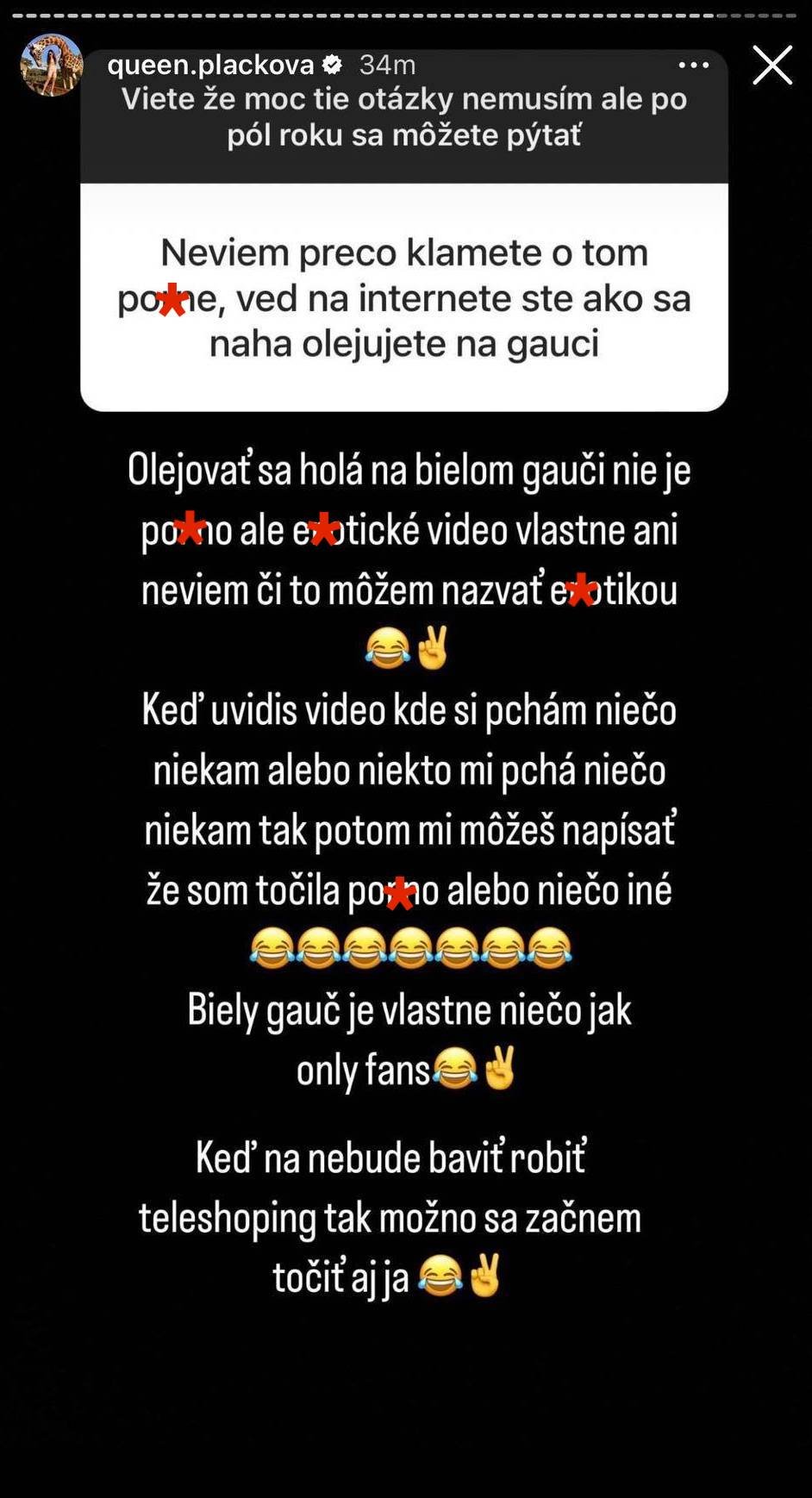 Instagram/queen.plackova