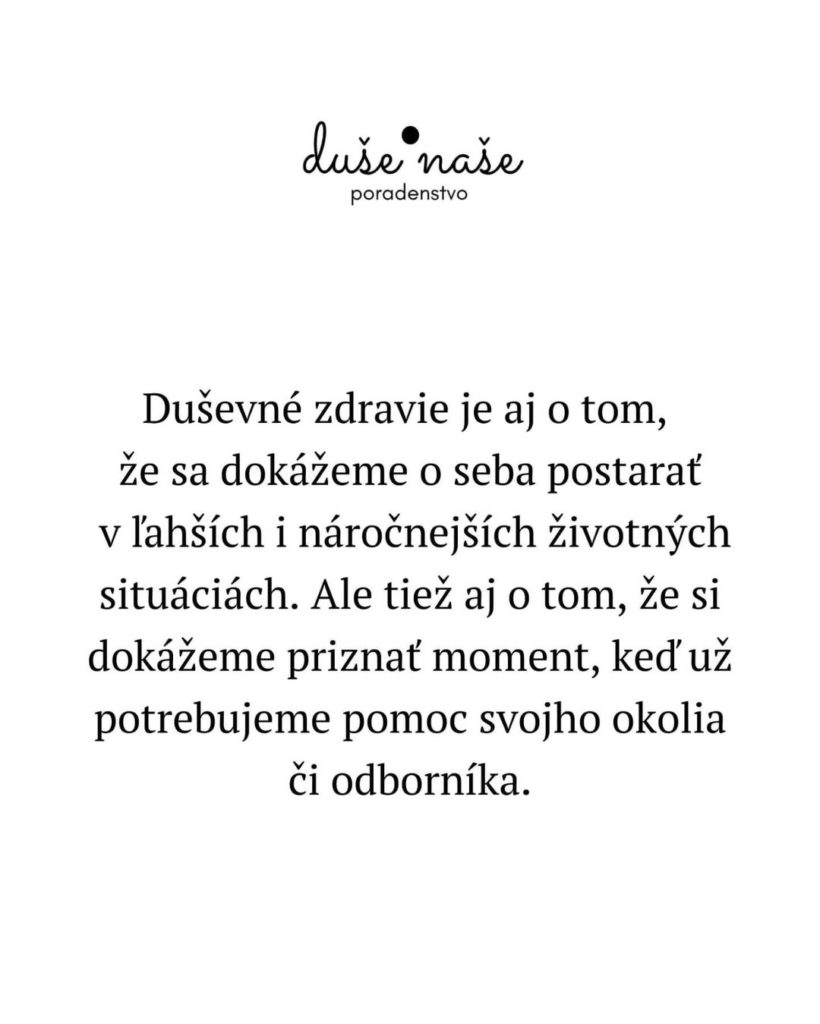 Instagramové profily na psychické zdravie