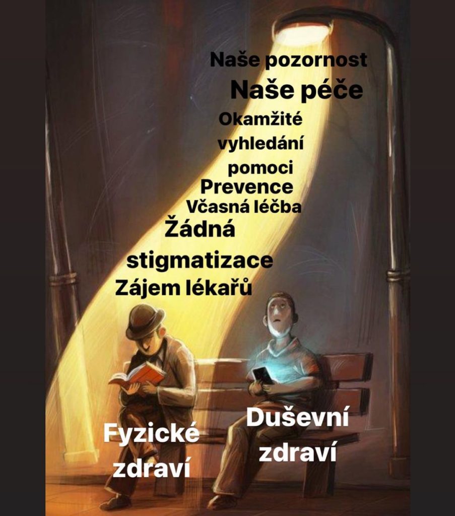 Instagramové profily na duševné zdravie