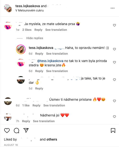 Tereza Instagram