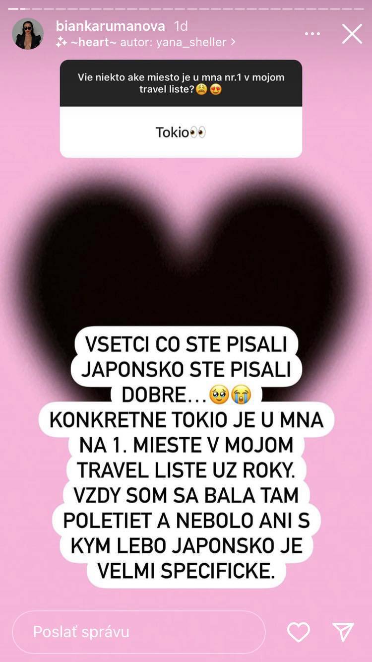 Bianke sa splní sen