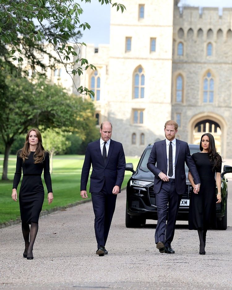 Harry a William s manželkami