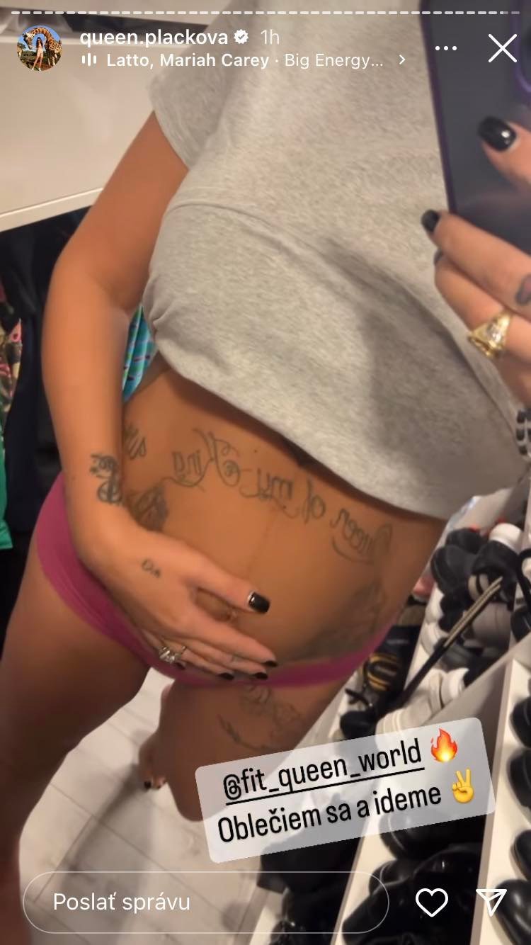 Zuzana po pôrode