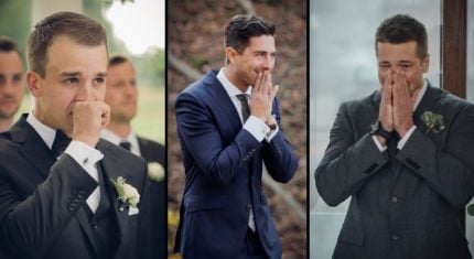 Reakcie mužov na nevesty