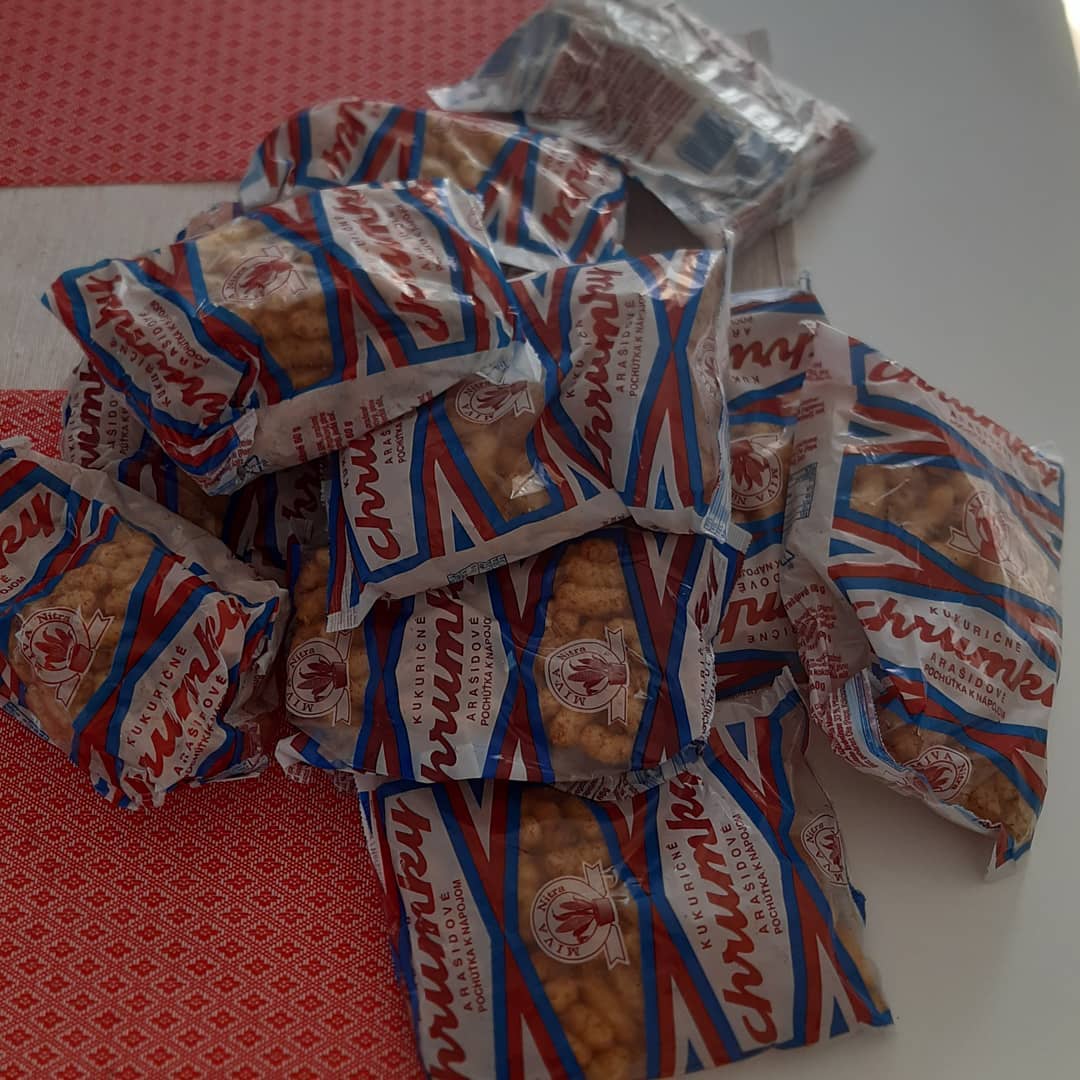 arašidové chrumky
