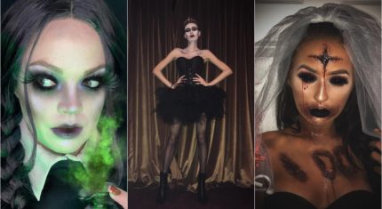 Halloweenske masky