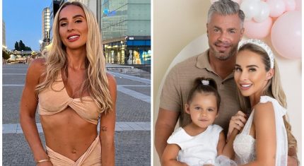 Lucia Mokráňová s rodinou