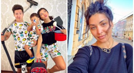 Mamba Dasha s rodinou