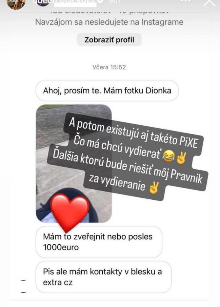 Plačková Instagram