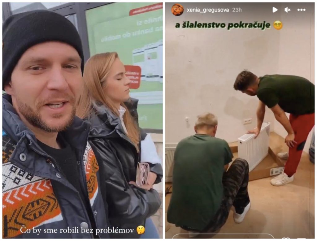 Xénia a Lukáš byt