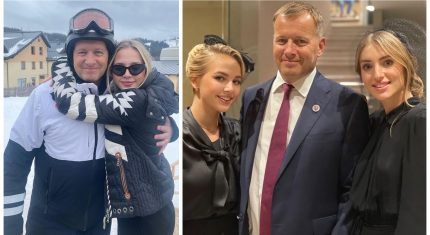 Boris Kollár s dcérami