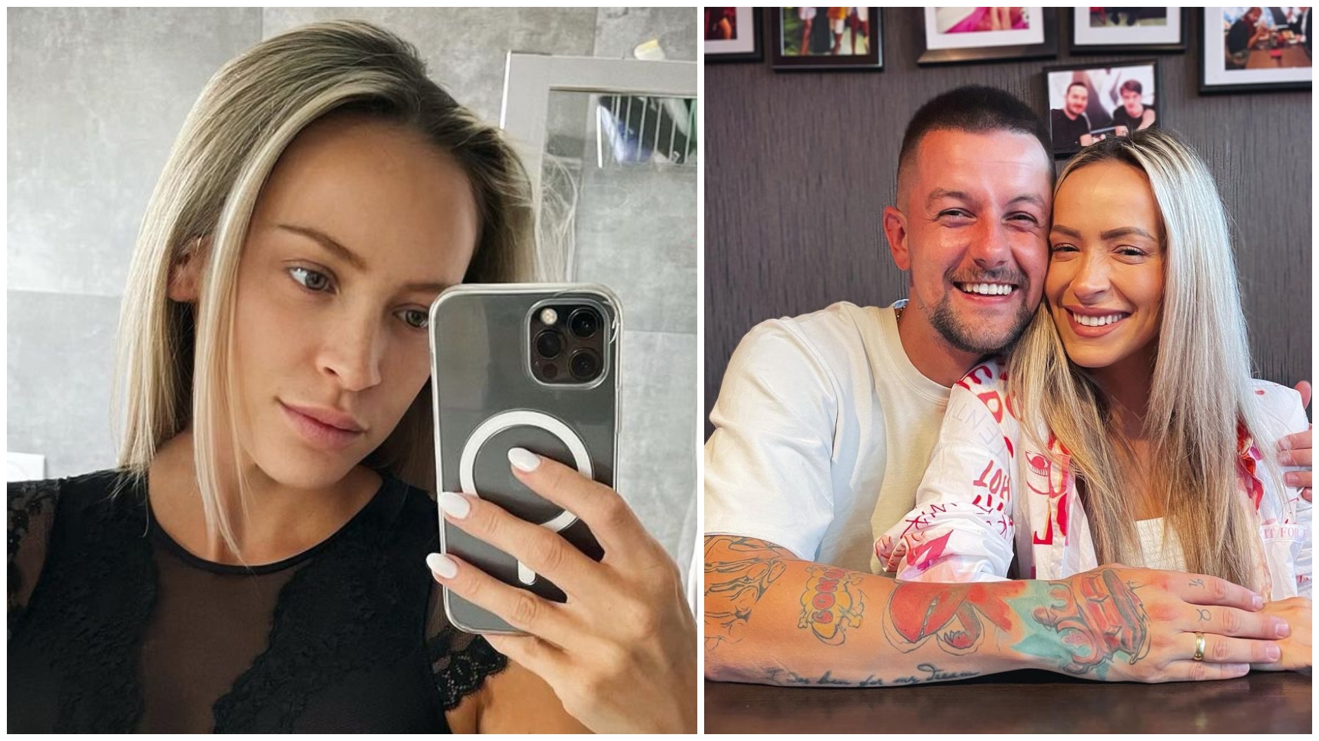 Dominika Mirgová s manželom