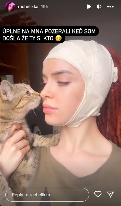 Slovenská influencerka Rachel