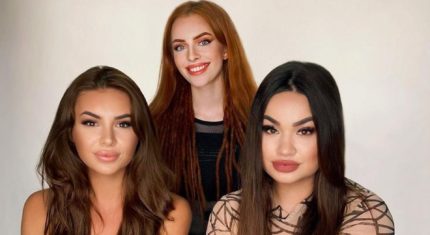 Slovenské influencerky Rachel, Lula a Bejba