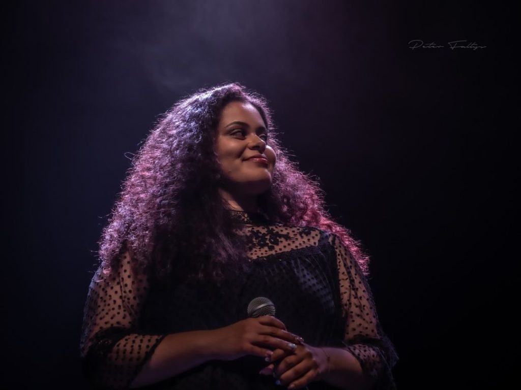 Slovenská speváčka Anabela Mollová