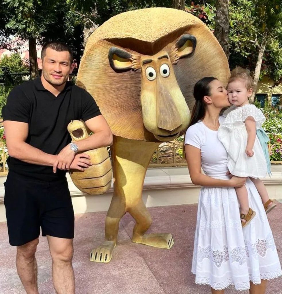 Bagárová s rodinou