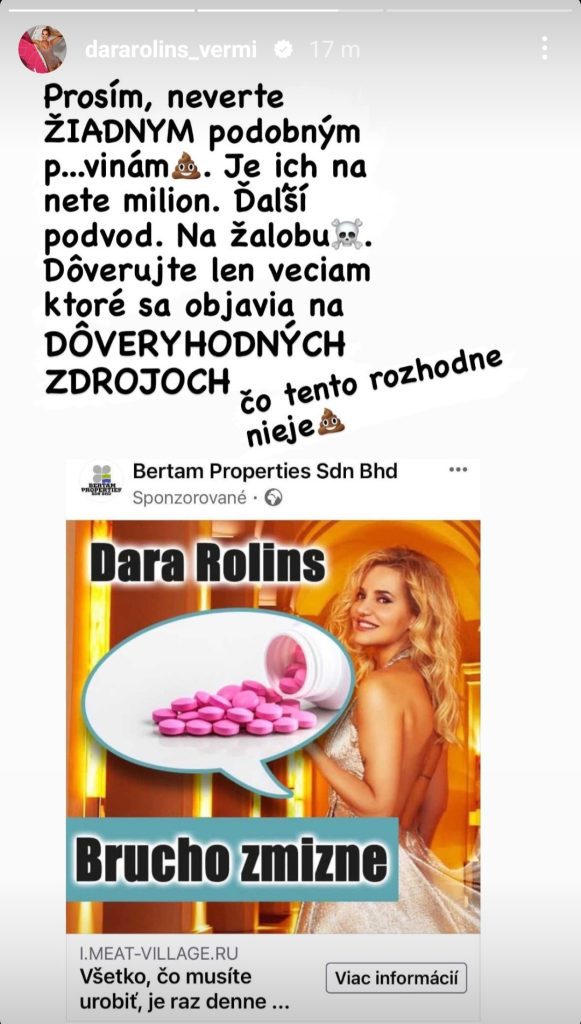 Dara Rolins podvod