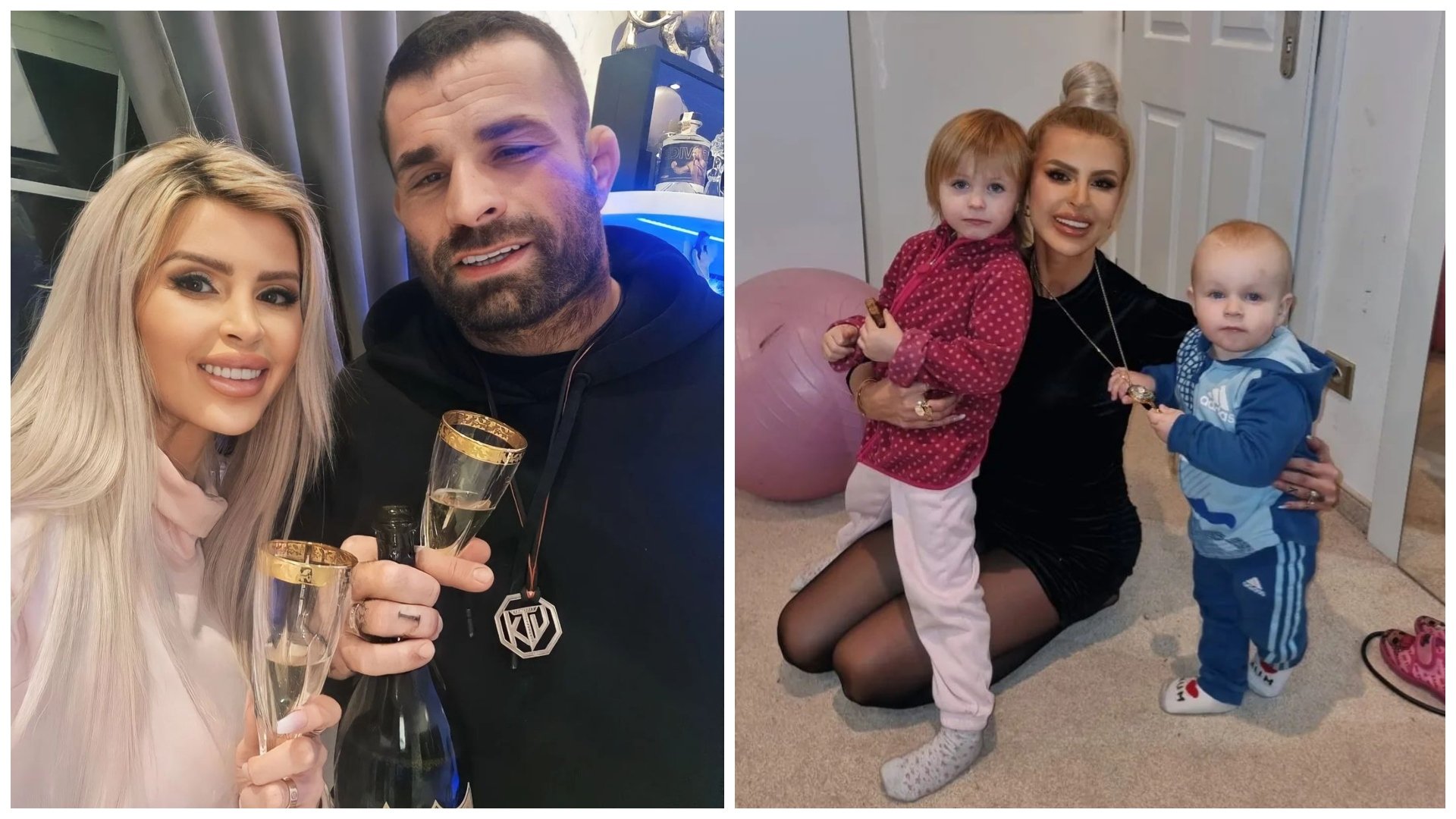 Lela Vémola s rodinou