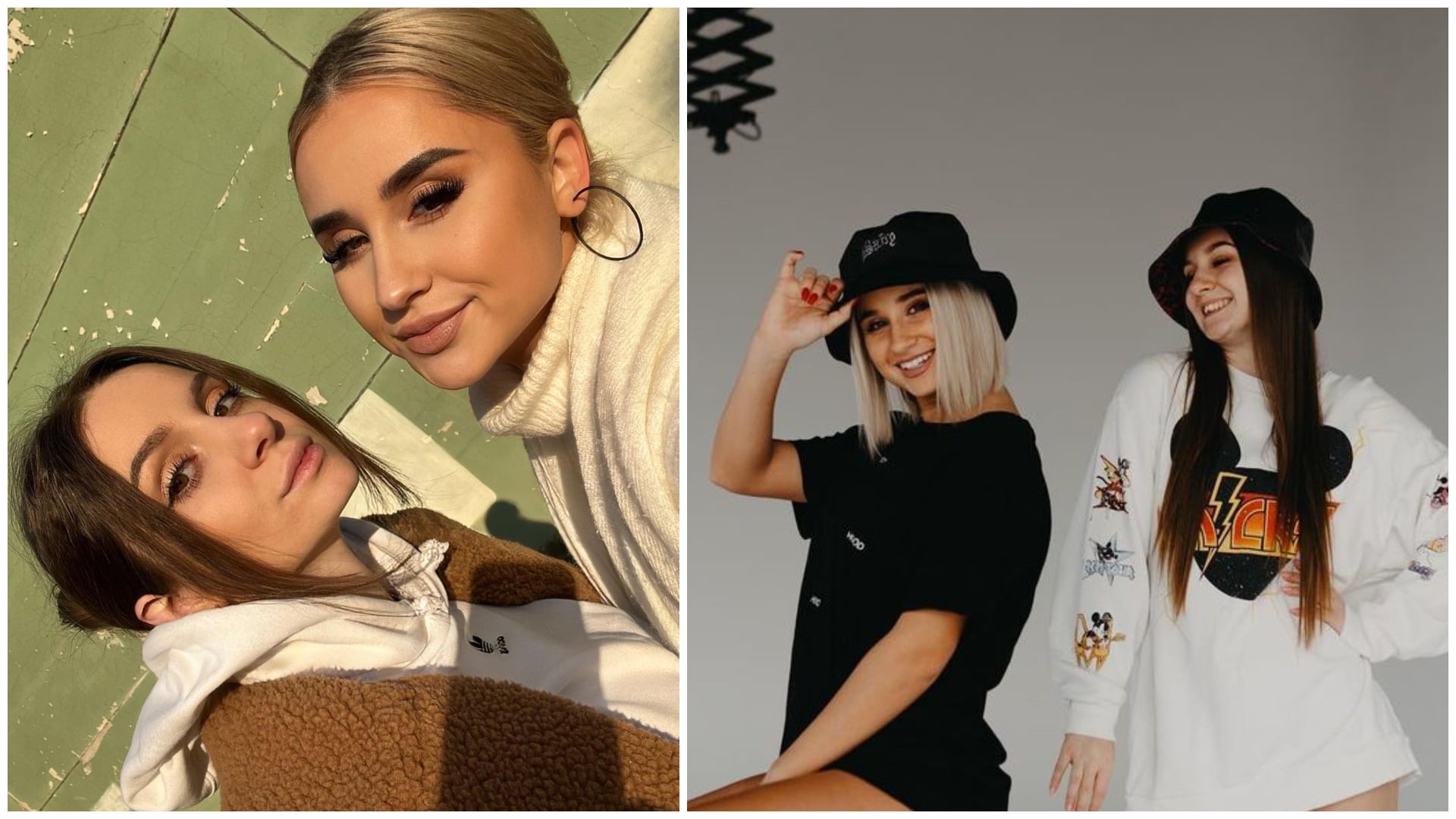 Slovenská tanečníčka Lucia Farárová a Cynthia Tóthová