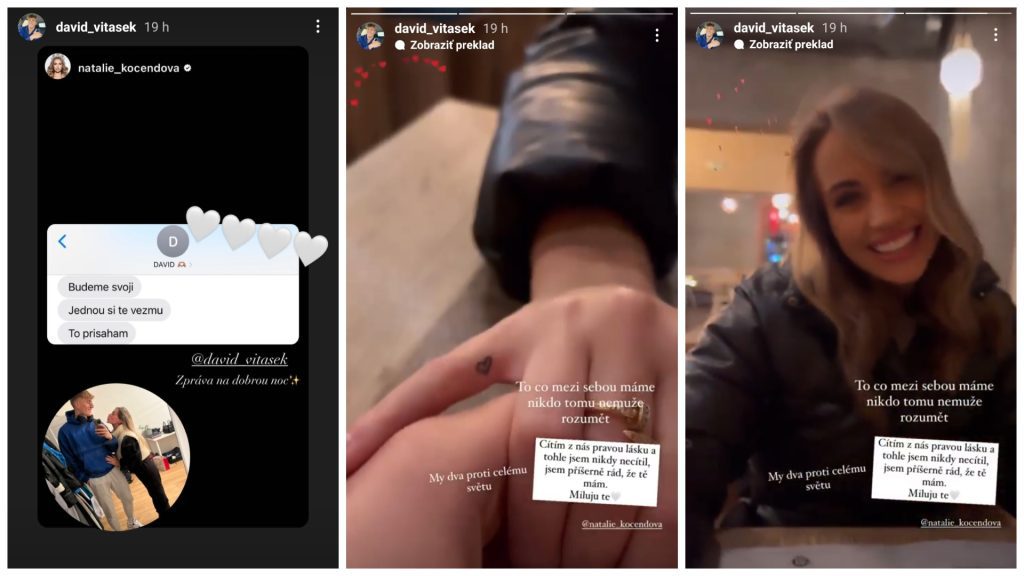 Natálie Kočendová a David Vitásek