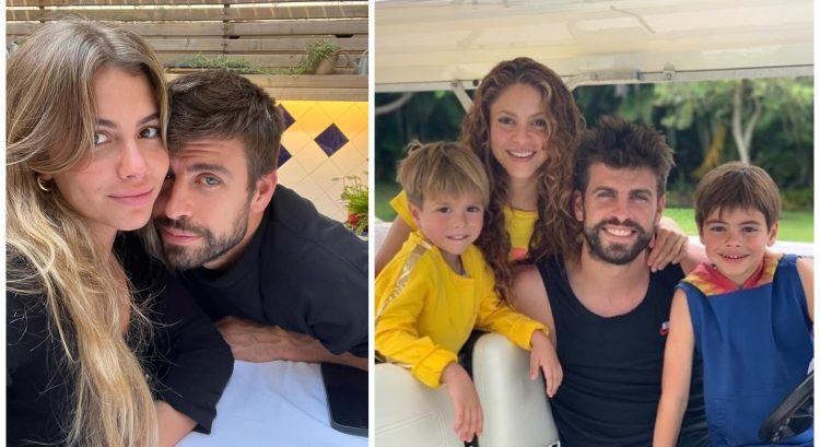 Shakira s rodinou a Piqého milenka
