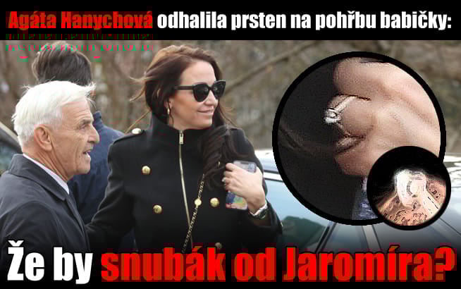 Agáta Hanychová prsteň