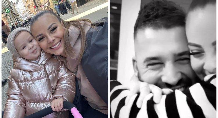 Monika Bagárová s rodinou