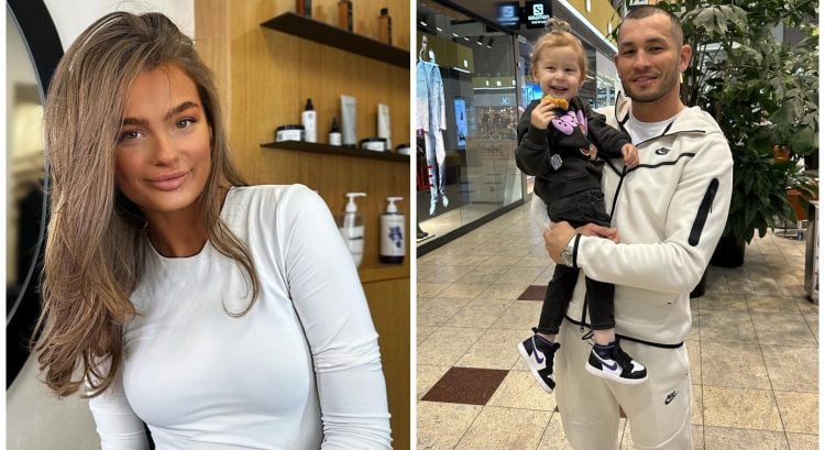 Sabina Karásková a Makhmud Muradov s dcérou Rumiou