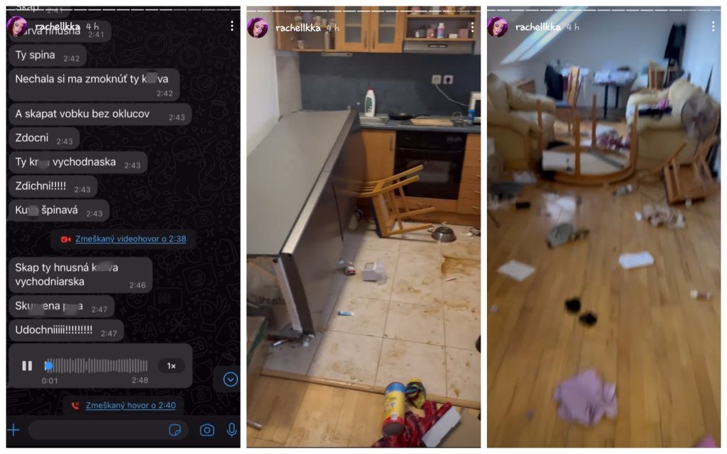 Influencerka Ráchel stories