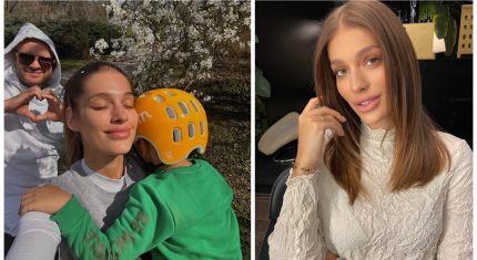 Jasmina Alagič s rodinou
