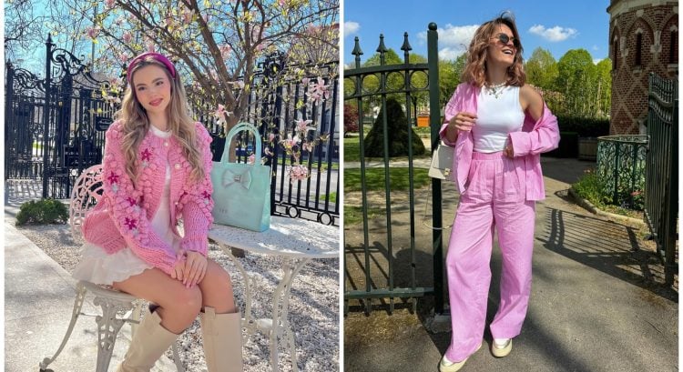 outfity na jar sa budú niesť v ružovej