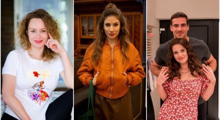 Slovenská herečka Natália Puklušová je tehotná