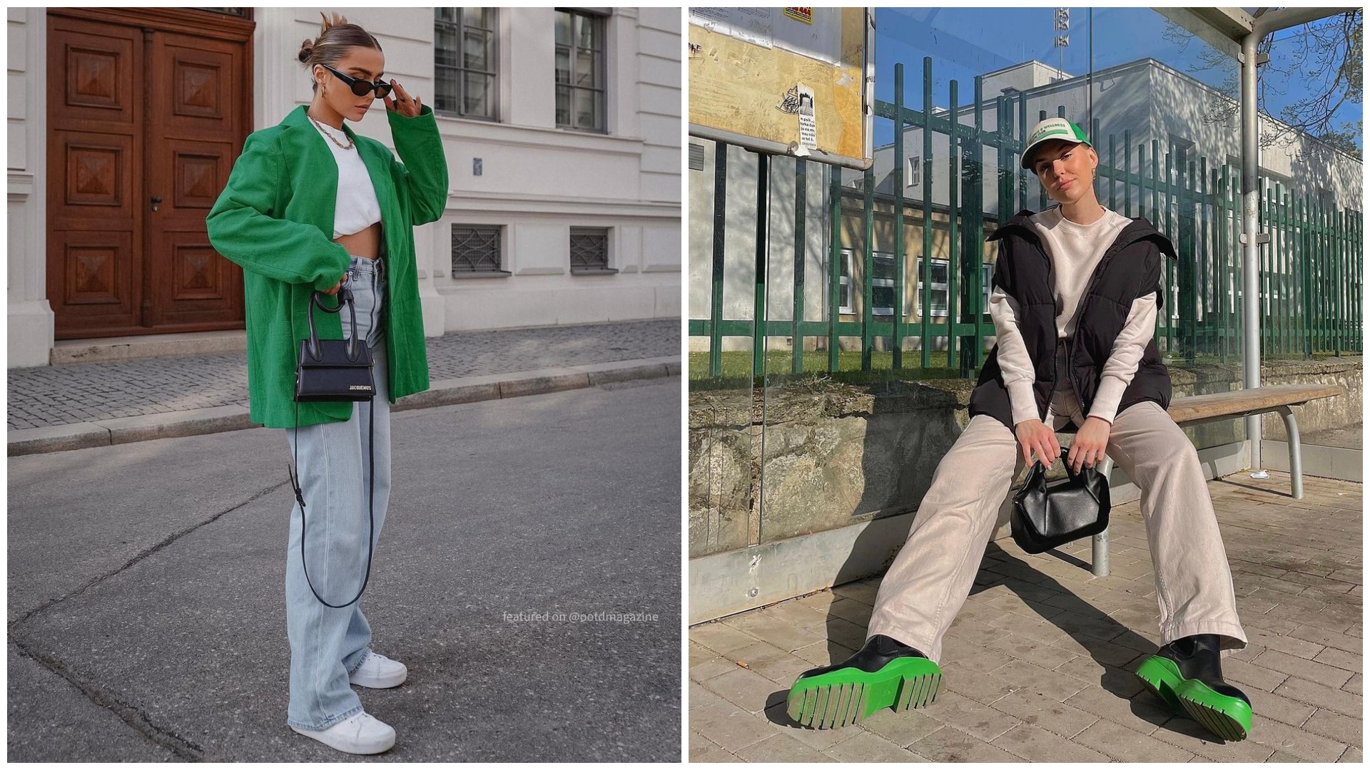 Jarné street style outfity